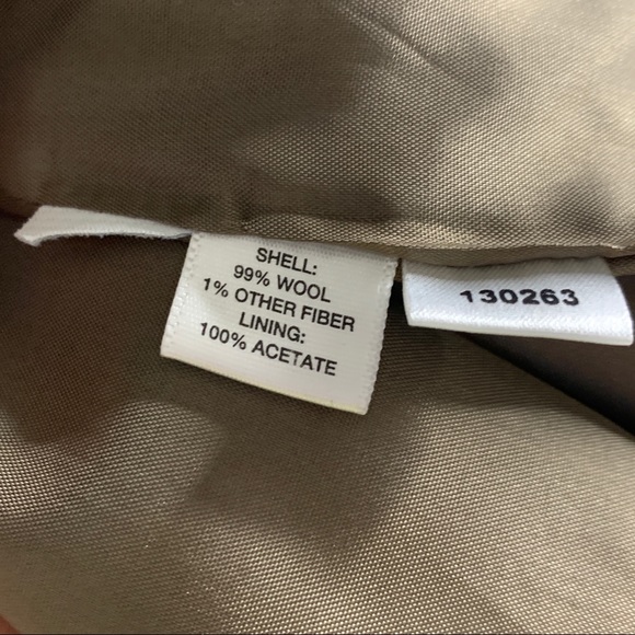 Loft- Brown/Gray Wool Blend Blazer size 8 Petite - Picture 13 of 14